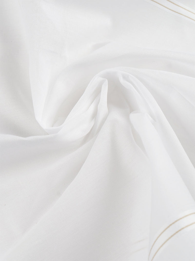 Cotton White Hand Kerchief 2700 (3 in 1)