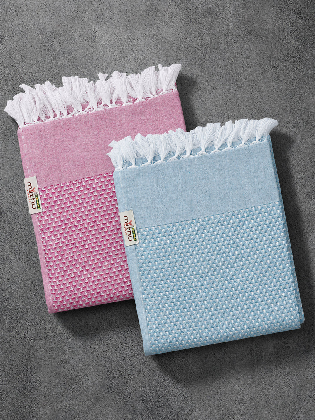 Signature Checked Bath Towel Pack of 2 (1111)