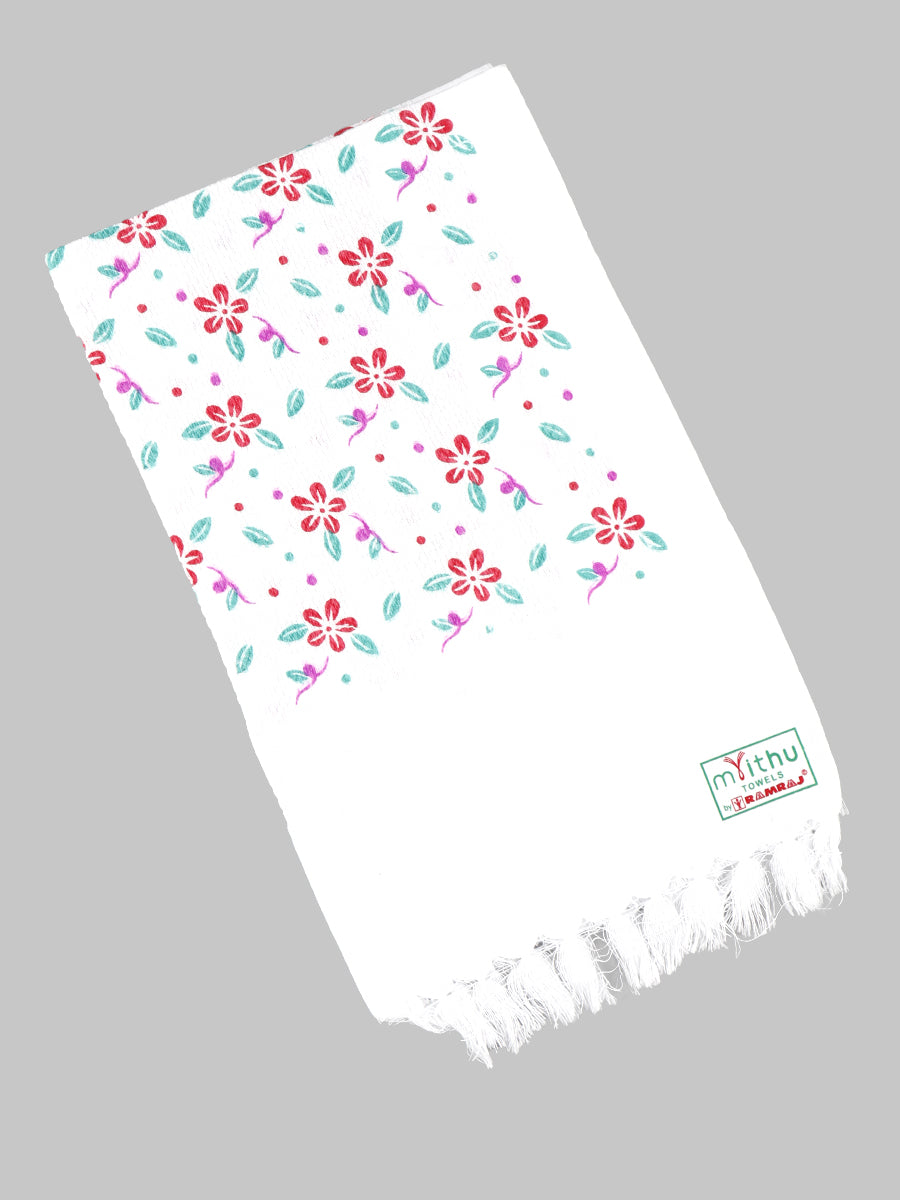 Cool Touch Napkin Print Cotton Towel (4 PCs Pack)-Design two