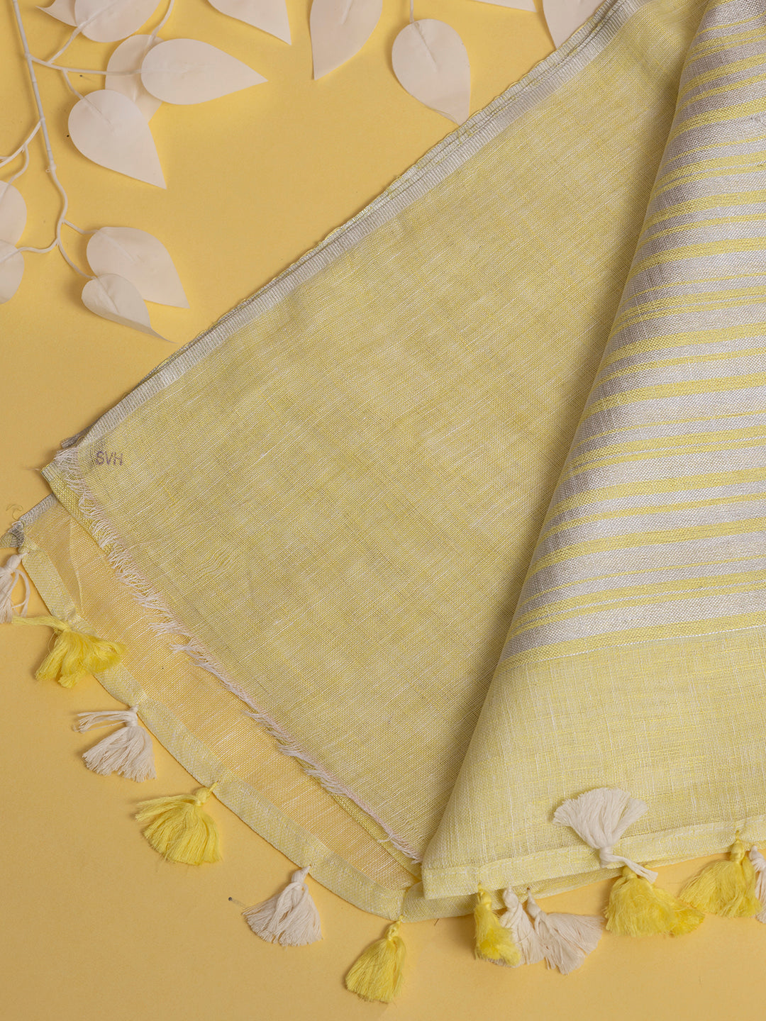 Couple Combo Shirt & Dhoti Set with Saree Lemon Yellow SL196
