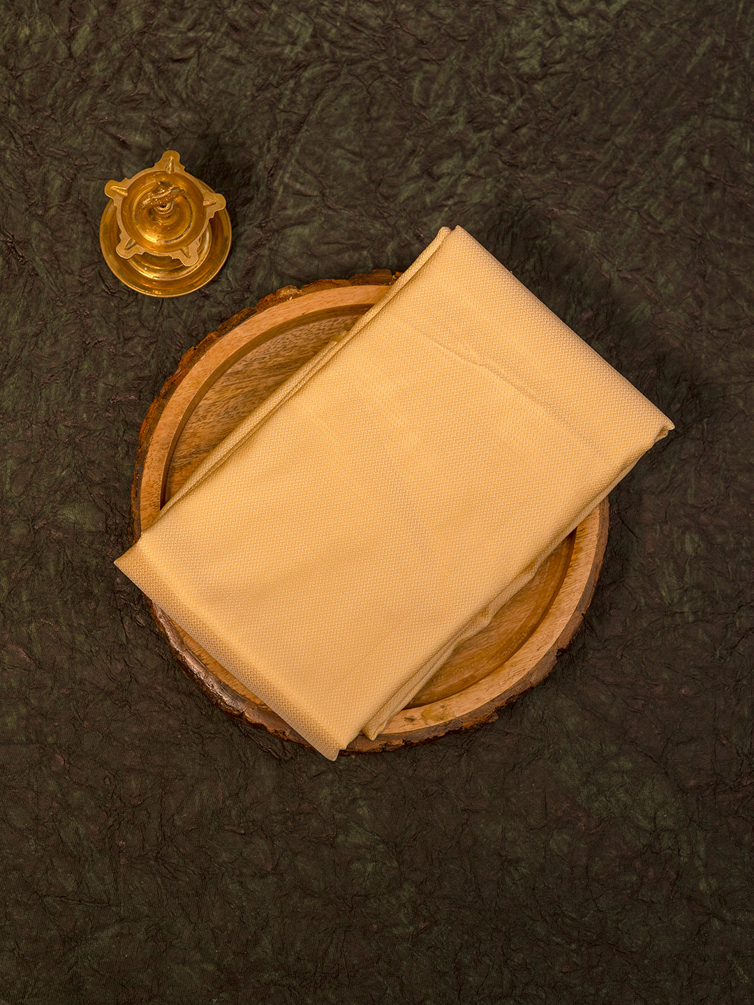 Men Beige Silk Shirting Fabric HBC02