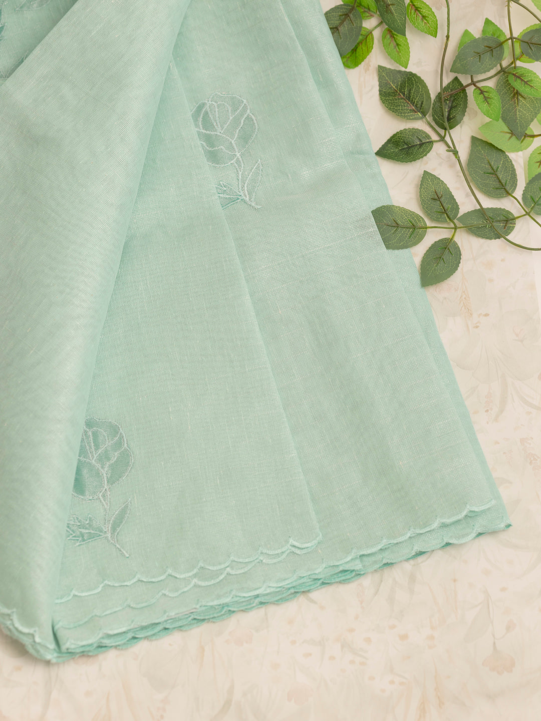 Couple Combo Shirt & Dhoti Set with Saree Mint Green ST218