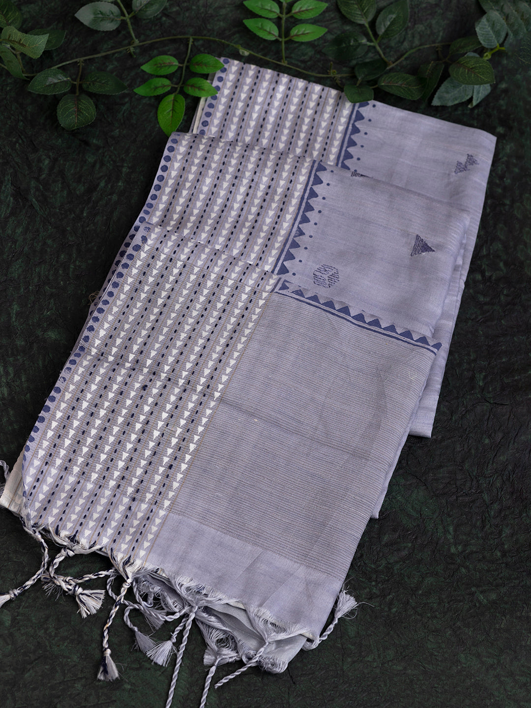 Women Semi Raw Silk Saree Light Blue SRS101