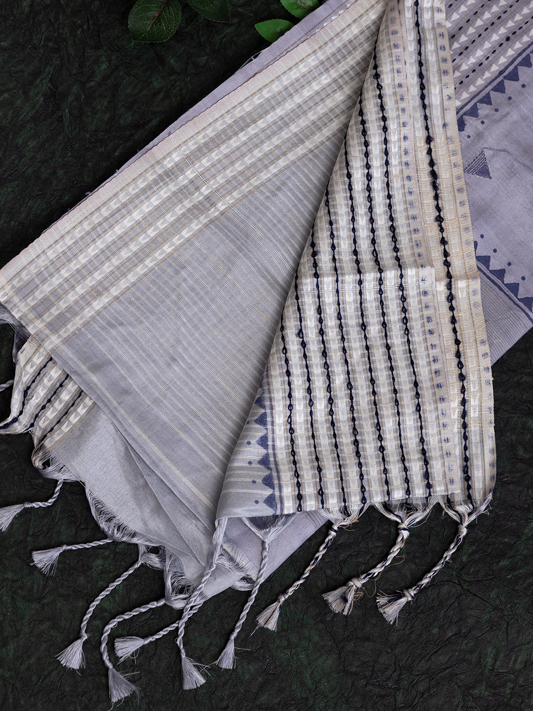 Women Semi Raw Silk Saree Light Blue SRS101