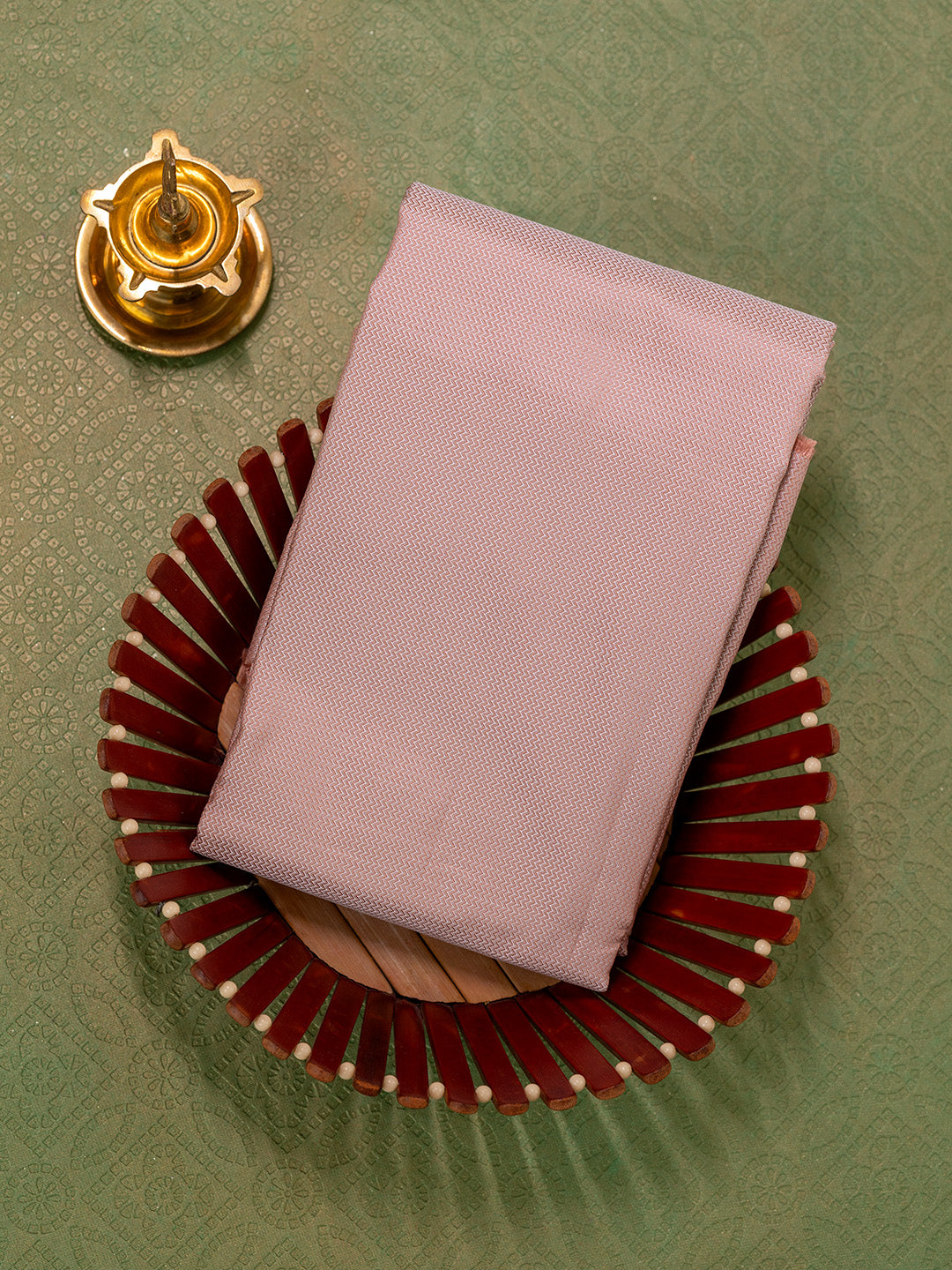 Men Light Copper Silk Shirting Fabric HBC08