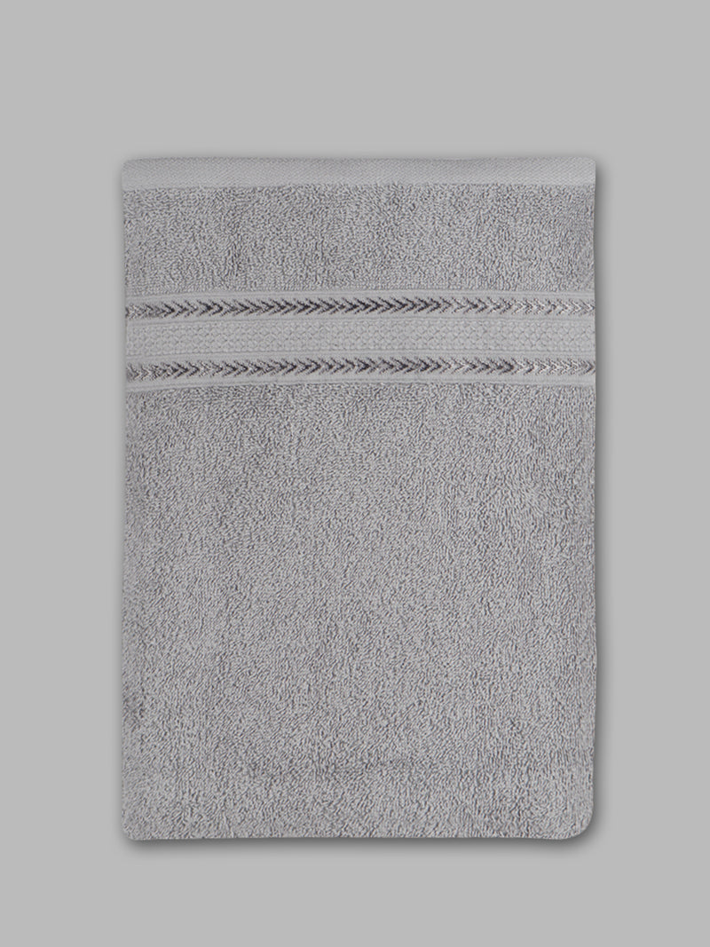 Premium Soft & Absorbent Grey Terry Bath Towel BC5