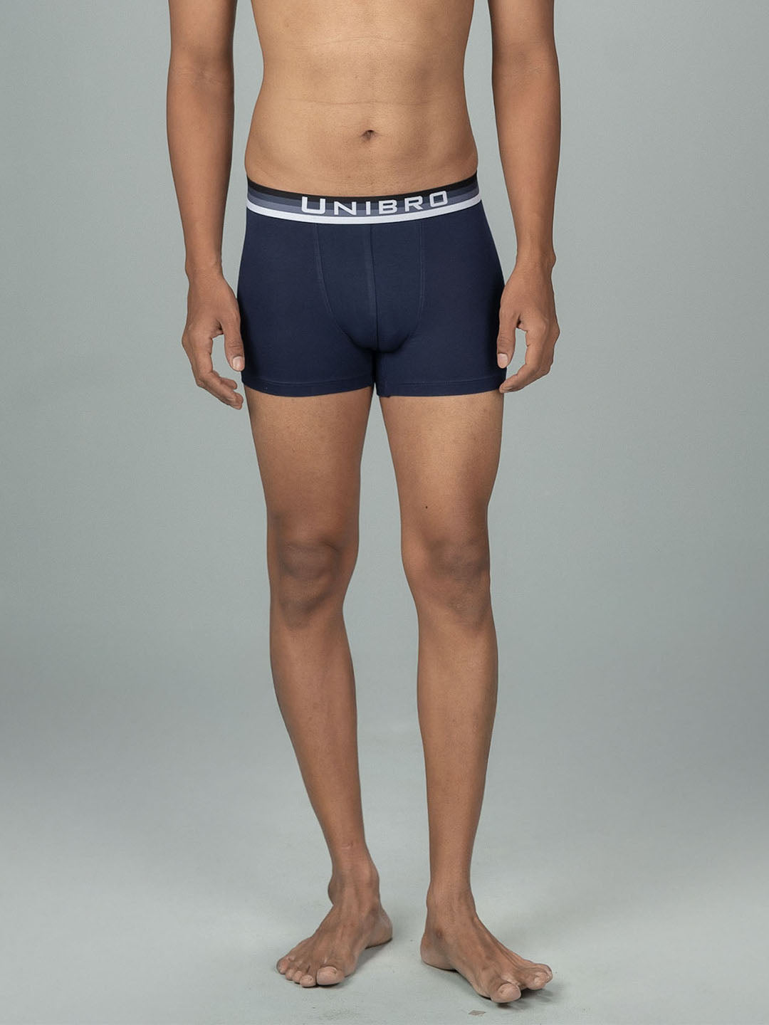 Men TENCEL™ Modal Micro Elastane Stretch Trunk Navy
