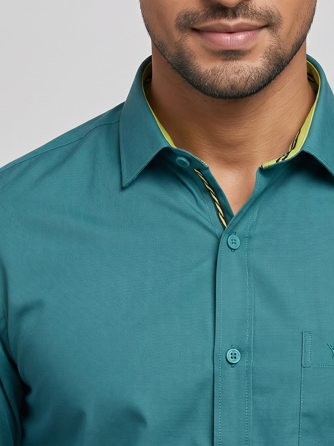 Pack of 2 | 100% Cotton Smart Fit Shirts - Blue & Maroon