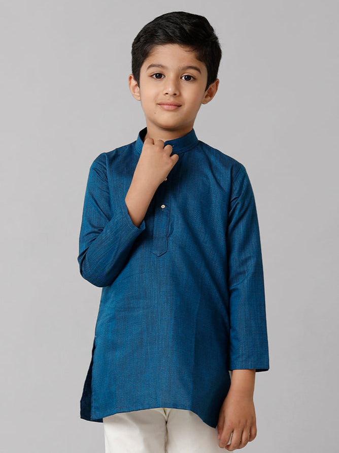 Boys Fantastic Kurtha Full Sleeves Blue FS8