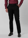 Linen Cotton Black Trim Fit Pants LC2