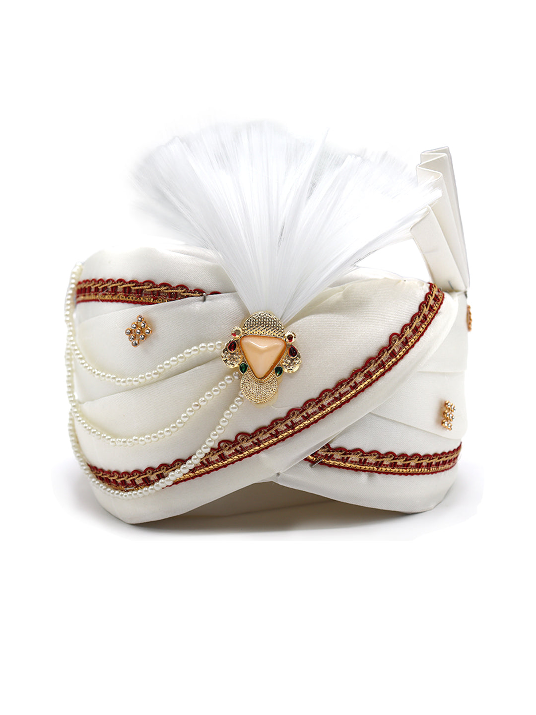 Traditional Silky Style Wedding Turban  - 89