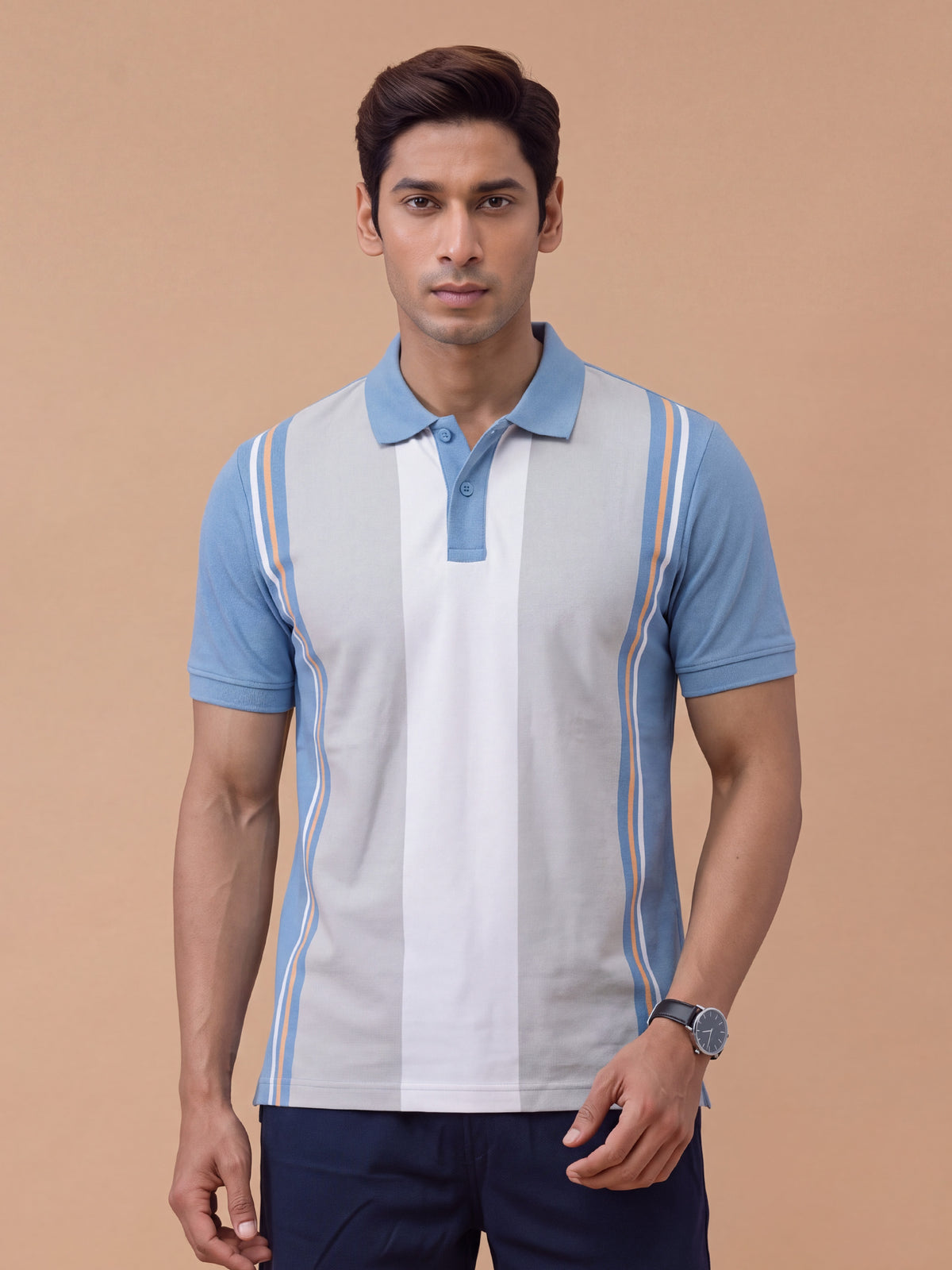 Smart Fit Exclusive Striped Polo T-Shirt ED20