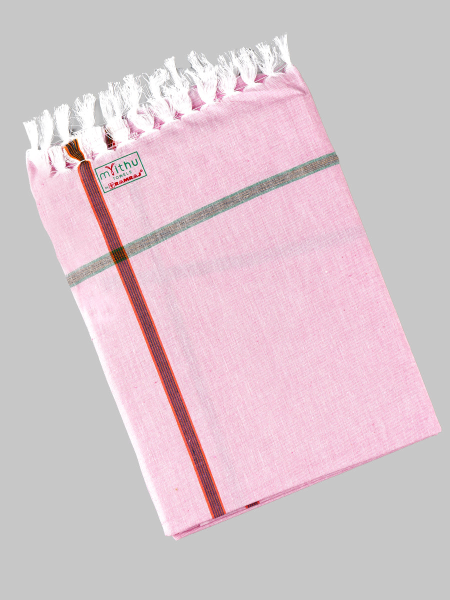 Softest Cotton Colour Plain Bath Towel Haiku-Pink