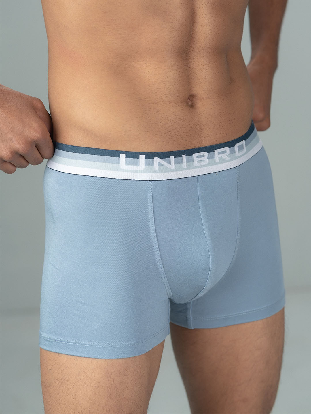 Men TENCEL™ Modal Micro Elastane Stretch Trunk SkyBlue