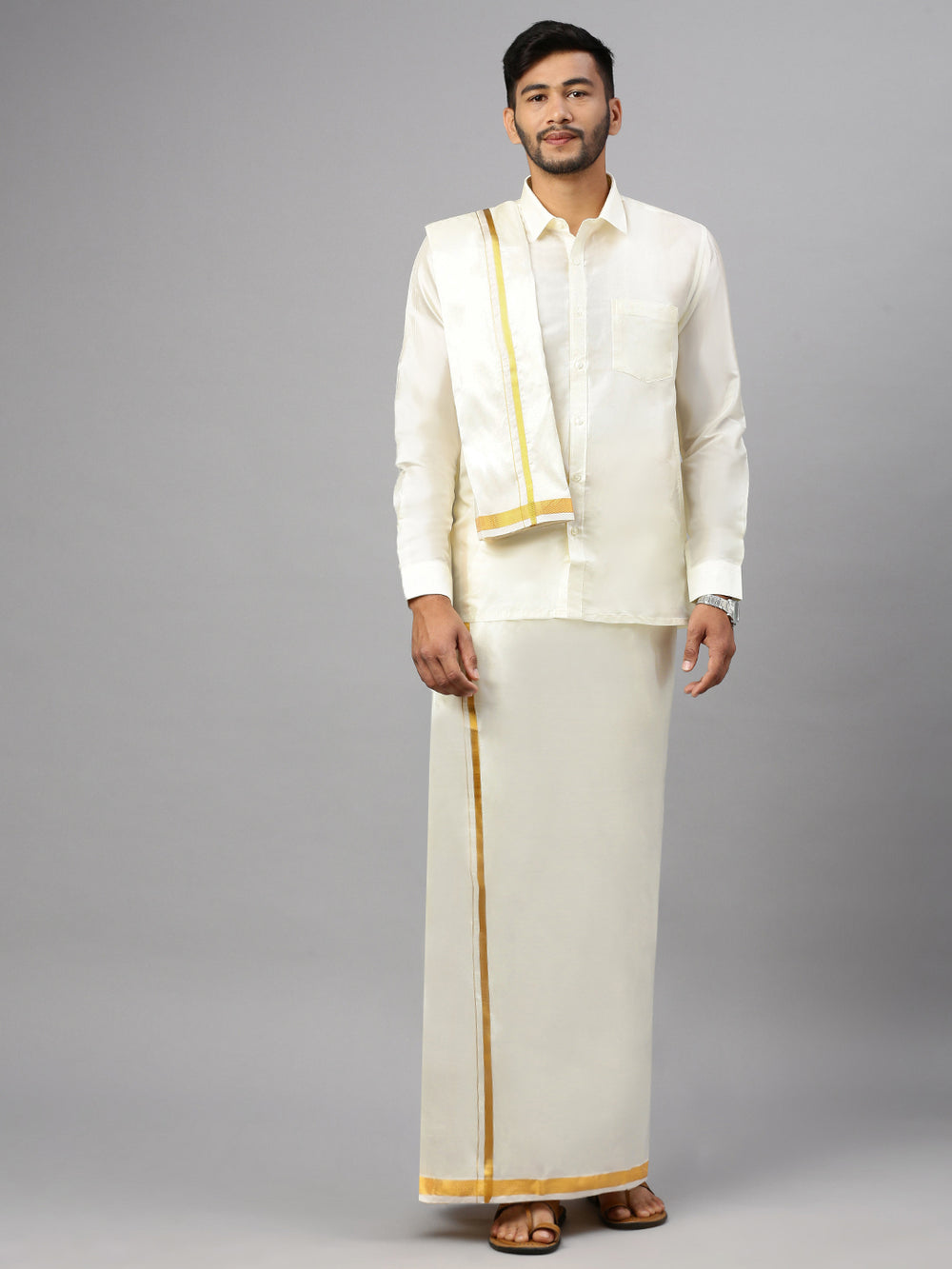 Silk Dhoti main image 0