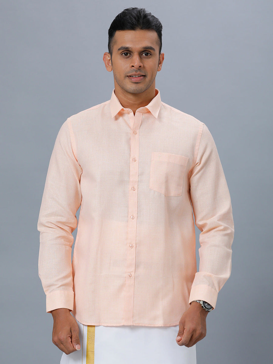 Mens Formal Shirt Light Pink -T25 TA4