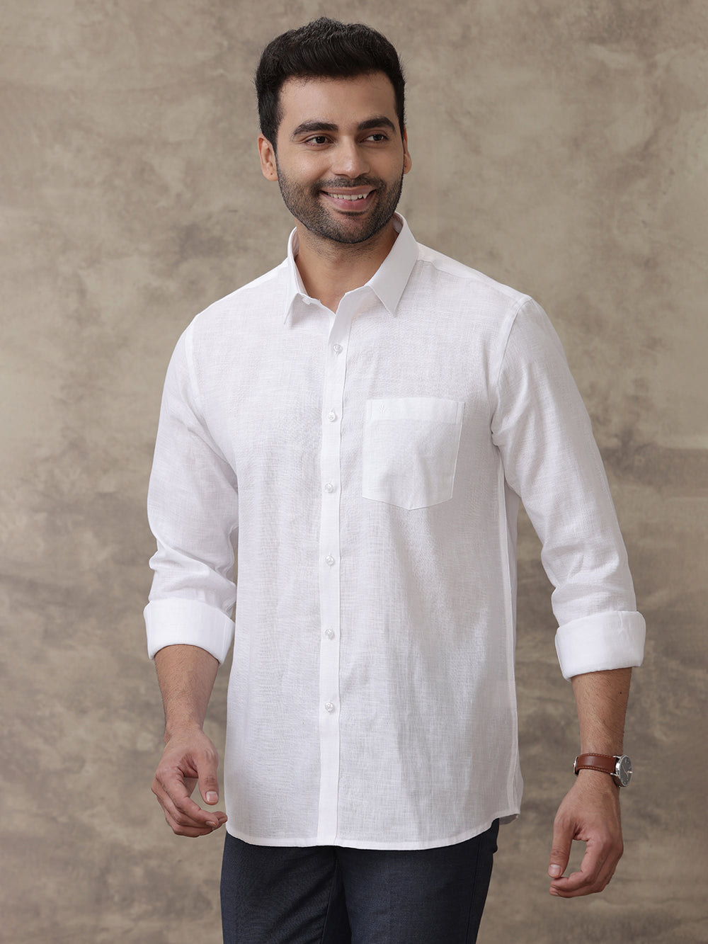 Ali Linen/Cotton Pant - Lichen
