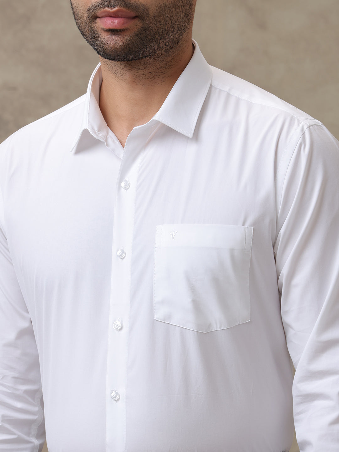 Men Premium Cotton White Shirt Ultimate R4