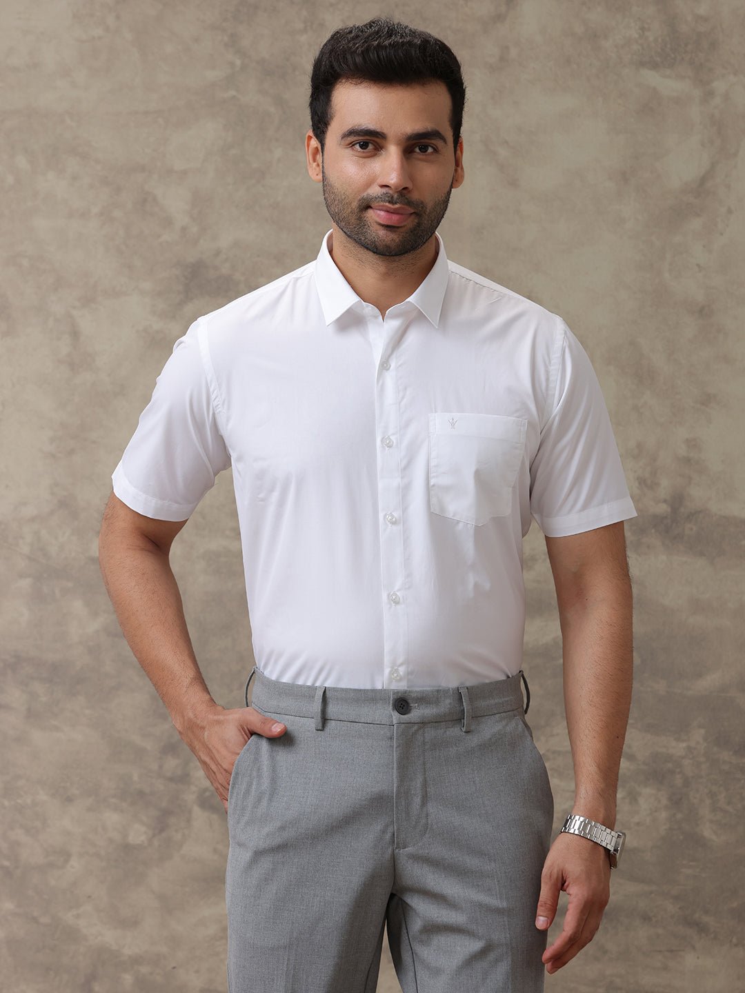 Men Premium 100% Cotton White Shirt Ultimate R3