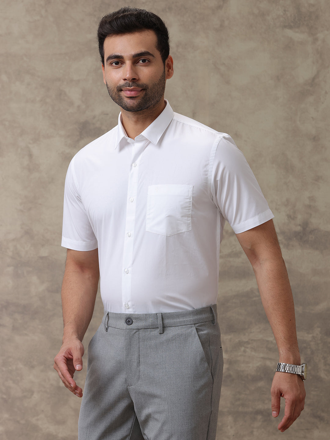 Men Premium Cotton White Shirt Ultimate R4