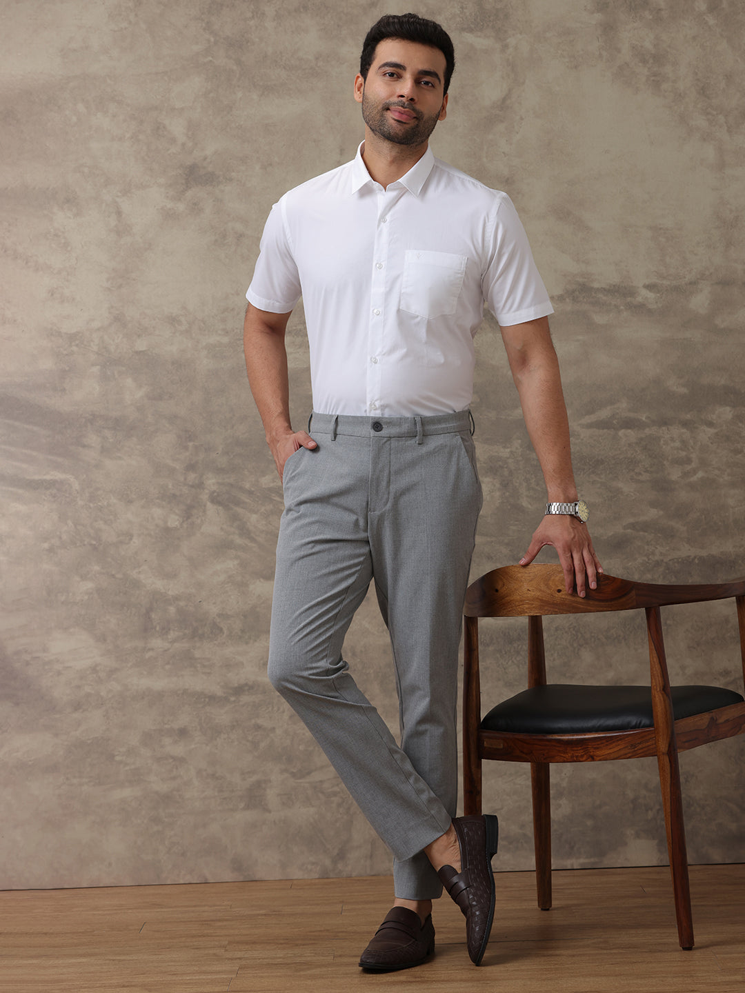 Mens Premium Pure Cotton White Shirt - Ultimate R5