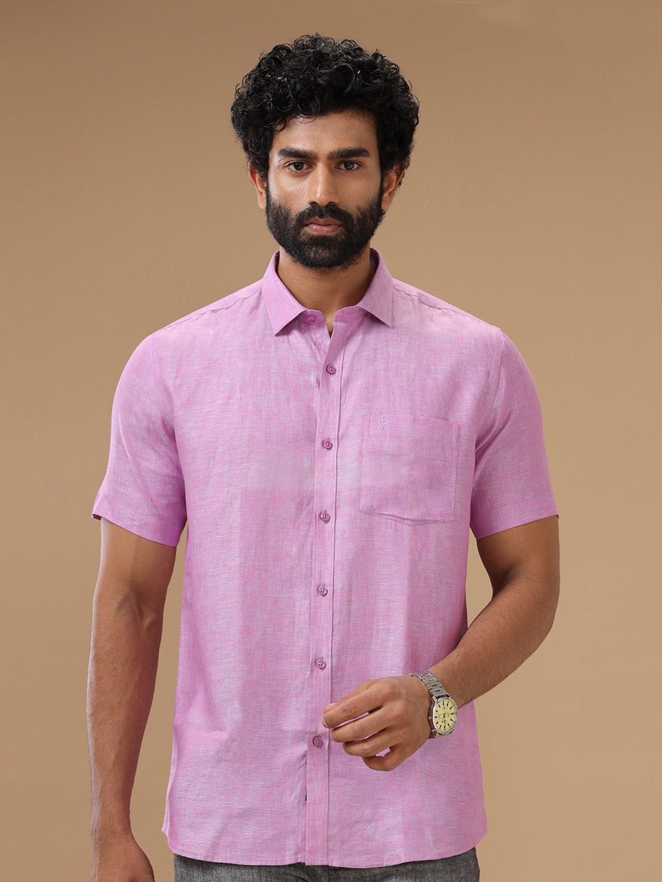 Mens Pure Linen Shirt and Linen Cotton Pant Combo LC10