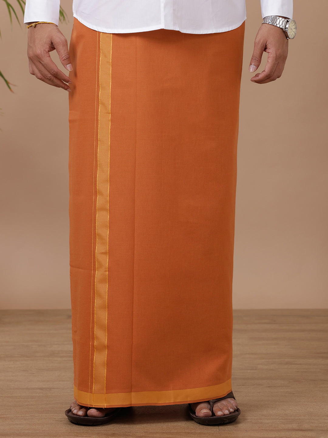 Mens Fancy Border Dhoti Kavi Mystyle Colour 1