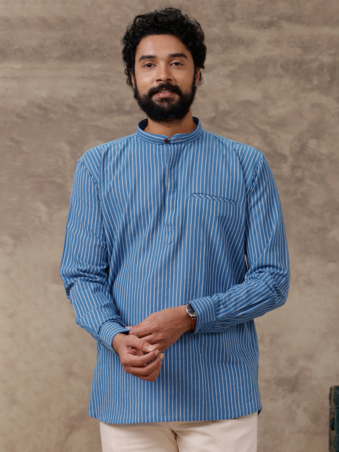 Buy Mens Kruta Shirts Online Best Colour Kurta Tops Collections for Men Half Sleeve Full Sleeve Colour Kurta Shirts for Men Ramraj Cotton