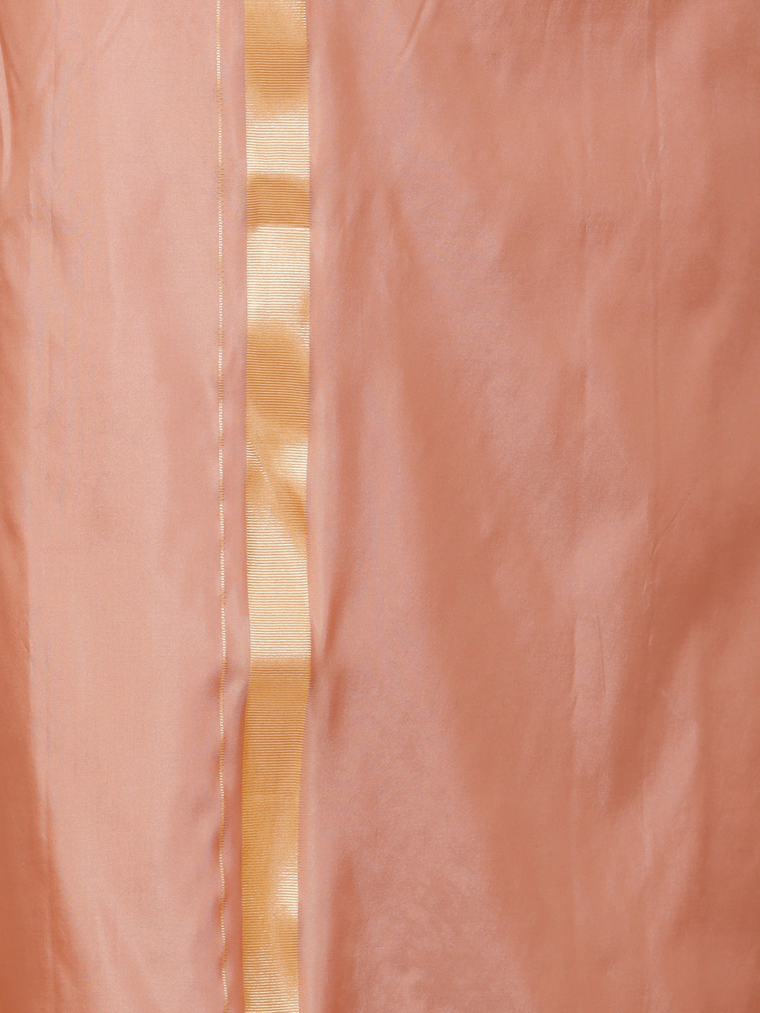 Men Art Silk Copper Tone Shirt & Dhoti Towel Set Swayamvara