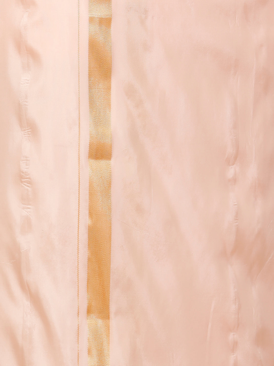 Men Art Silk Coral Pink Shirt & Dhoti Towel Set Swayamvara