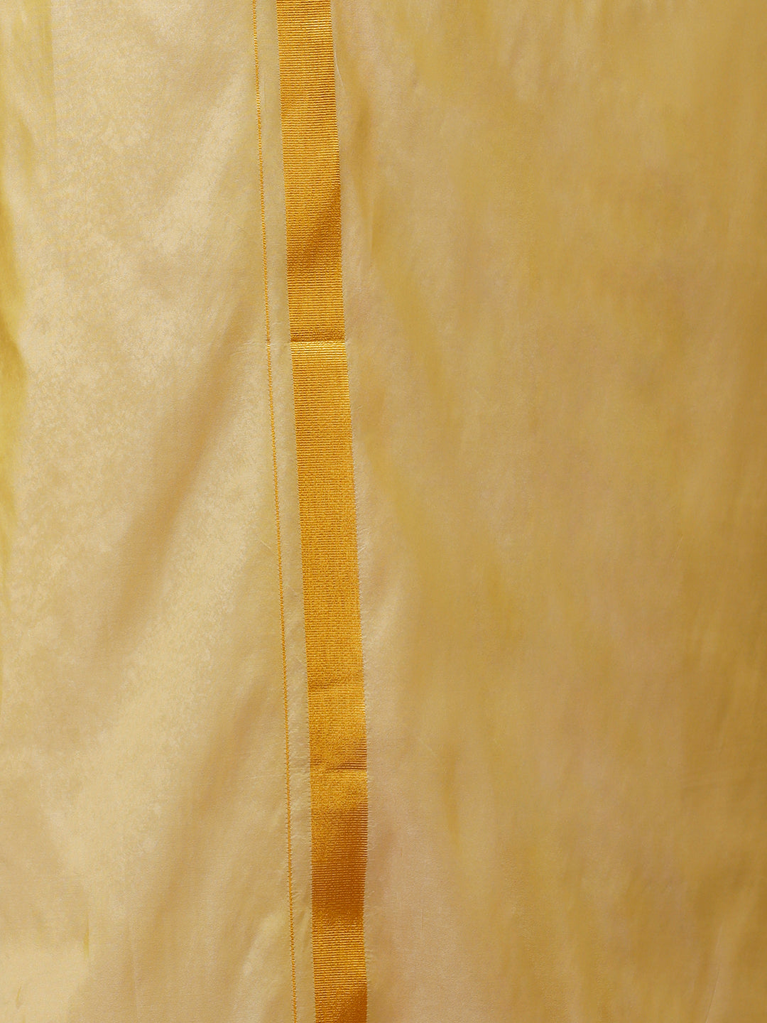 Men Art Silk Dark Gold Shirt & Dhoti Set Swayamvara