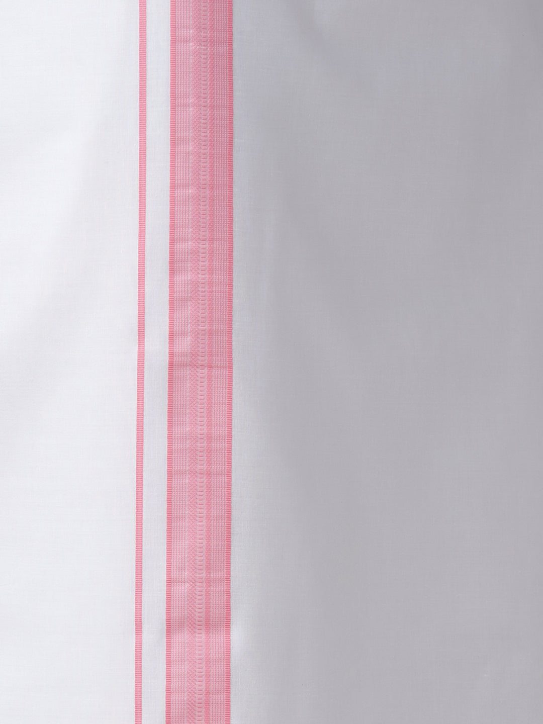 Men Persian Pink Shirt With Matching Border Dhoti Set Trendy