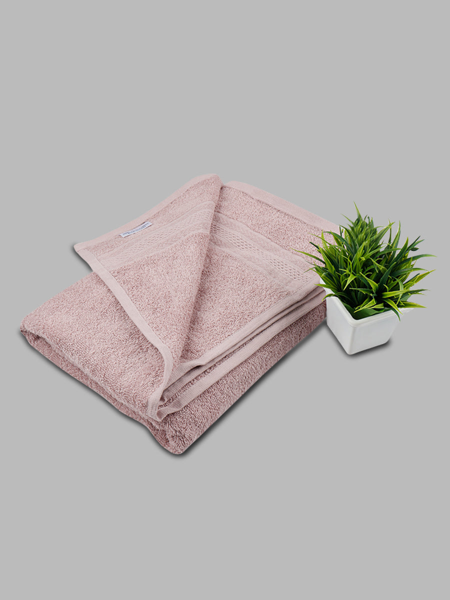 Premium Soft & Absorbent Light Violet Terry Bath Towel BC1