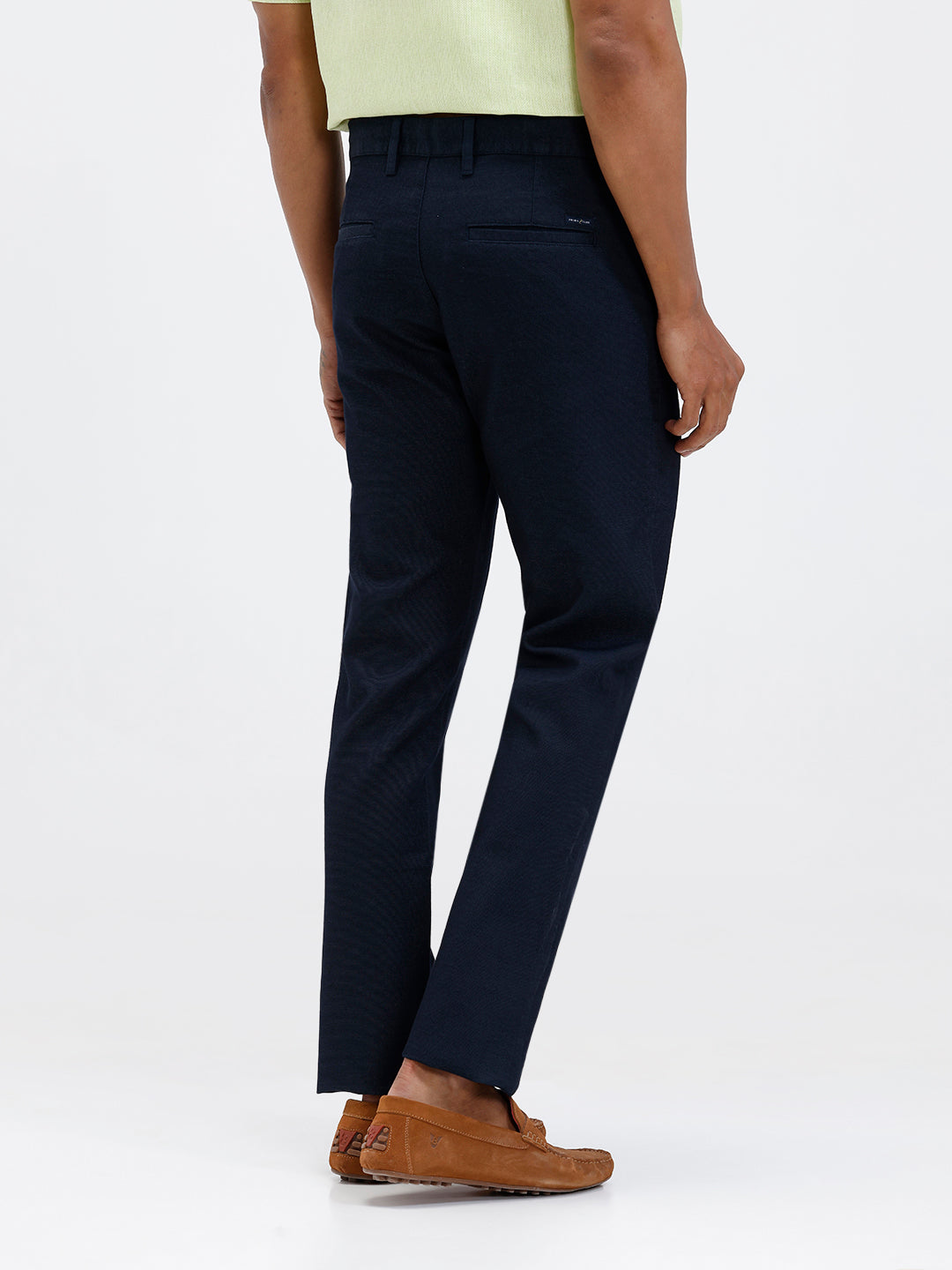 Men’s Smart Fit Cotton Lycra Stretch Dark Blue Pant