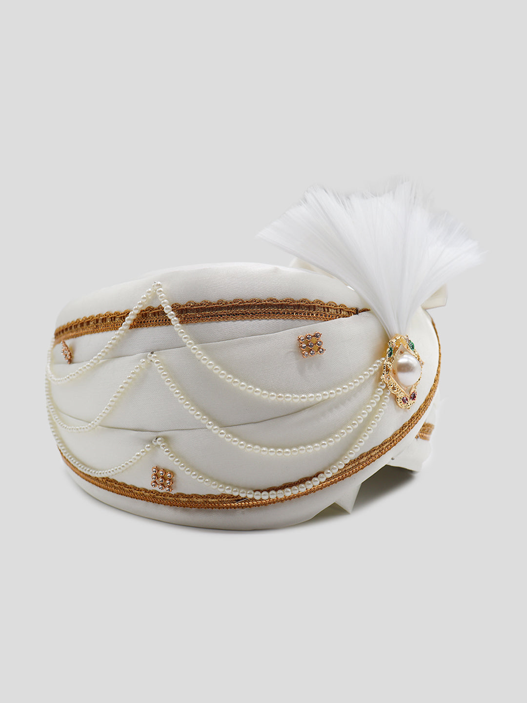 Traditional Silky Style Wedding Turban  - 87