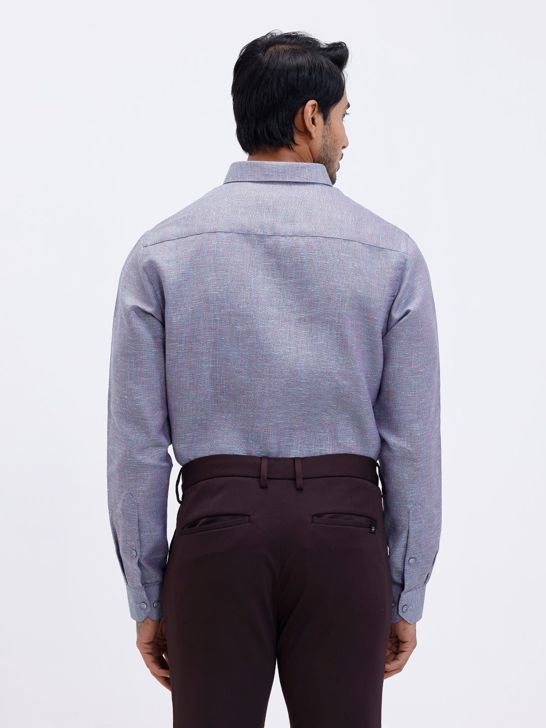 Men Cotton Rich Shirt Greeny Blue Trendy 12 YL13