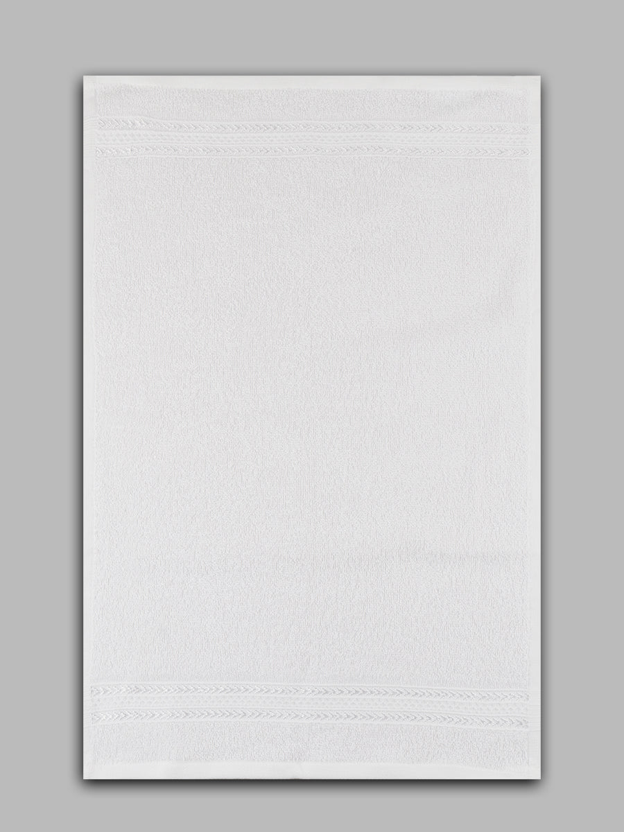 Premium Soft & Absorbent White Terry Hand Towel HW