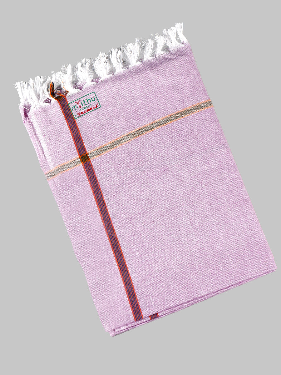 Softest Cotton Colour Plain Bath Towel Haiku-Magenta