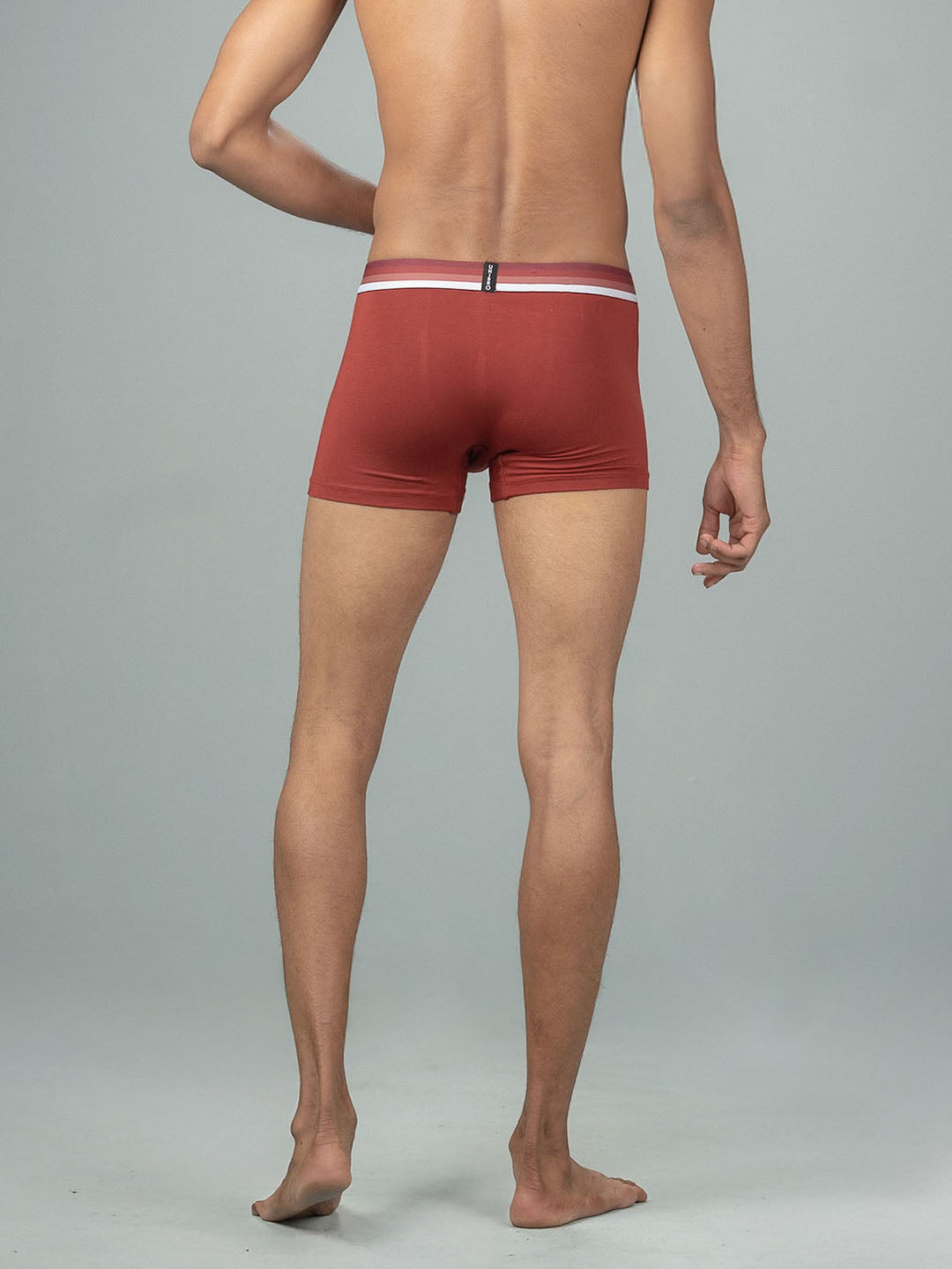 Men TENCEL™ Modal Micro Elastane Stretch Trunk Maroon