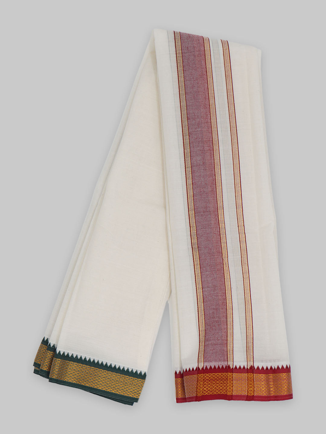 Men Kora Angavastram Towel Cream Garvik