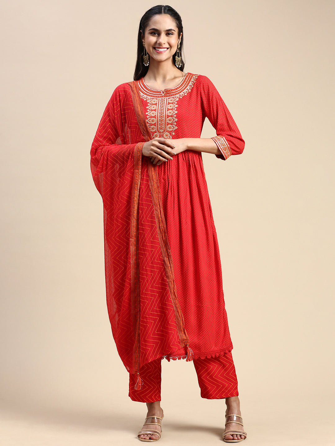 Shop Stylish Womens Printed Kurti Sets | Ramraj Cotton
