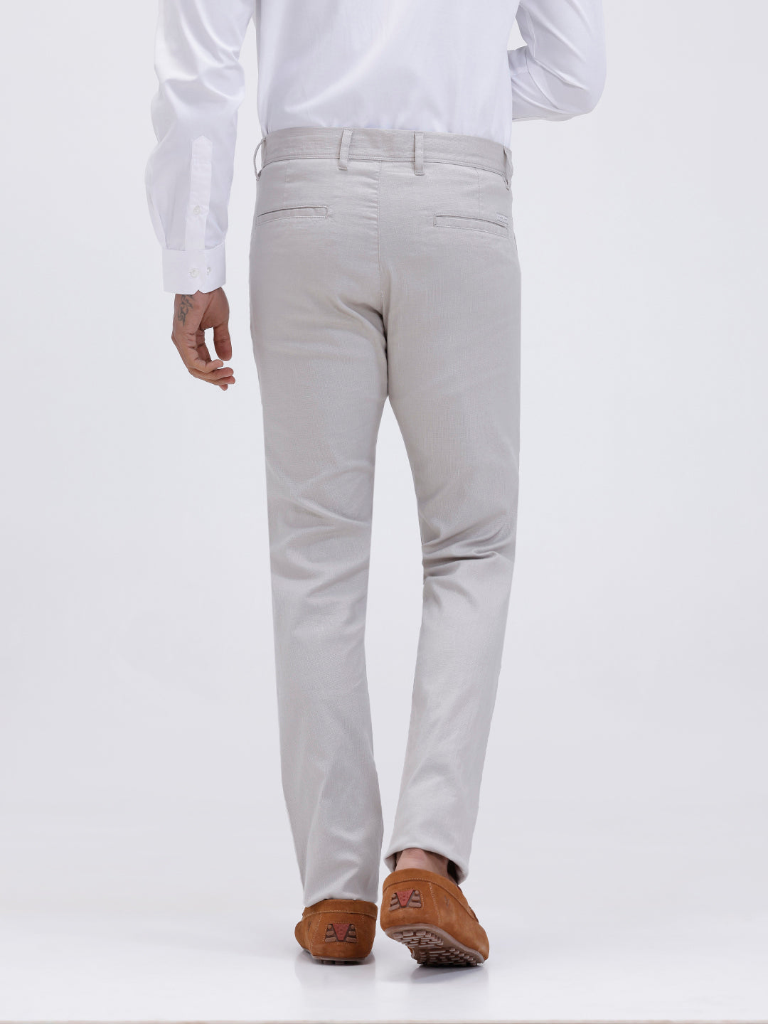 Mens Cotton Full Sleeves Shirt and Linen Cotton Pants Combo TR15503