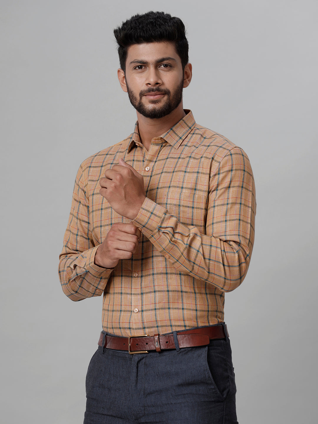 Buy Pure Linen Colour Shirts for Men Online | 100% Best Linen Colour ...