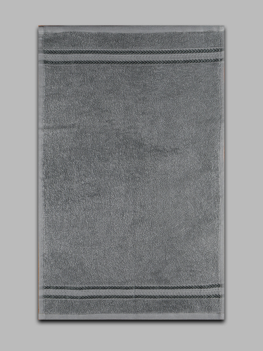 Premium Soft & Absorbent Grey Terry Hand Towel HC5-View one