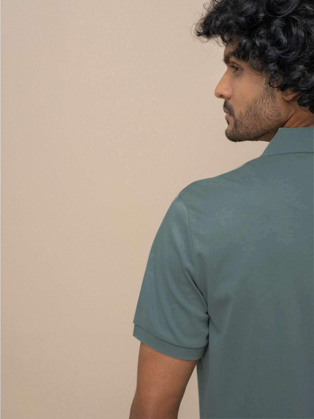 Men Smart Fit Apex Polo T-Shirt Giola Green AX2