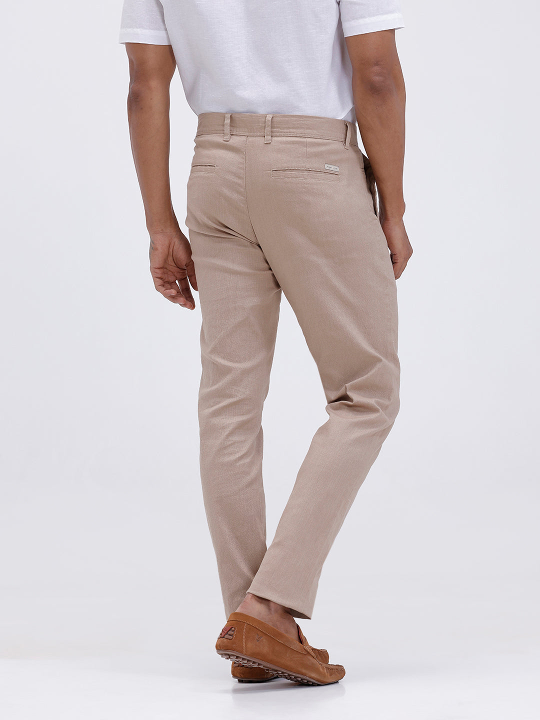 Mens Cotton Half Sleeves Shirt and Linen Cotton Pants Combo TR15504