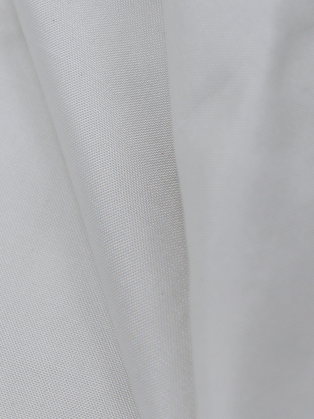 Men Pure Silk White Shirting Fabric 5566