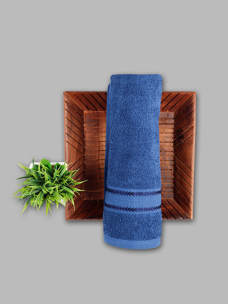 Premium Soft & Absorbent Navy Terry Bath Towel BC8