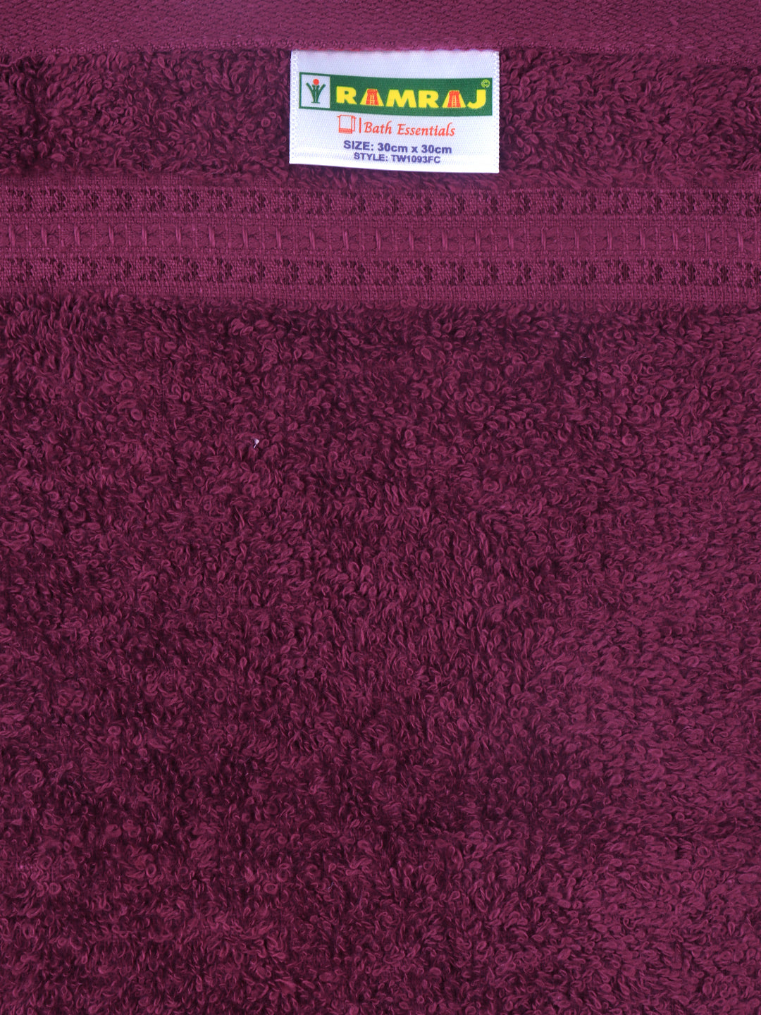 Cotton Bamboo Face Towel Purple (Pack of 4)