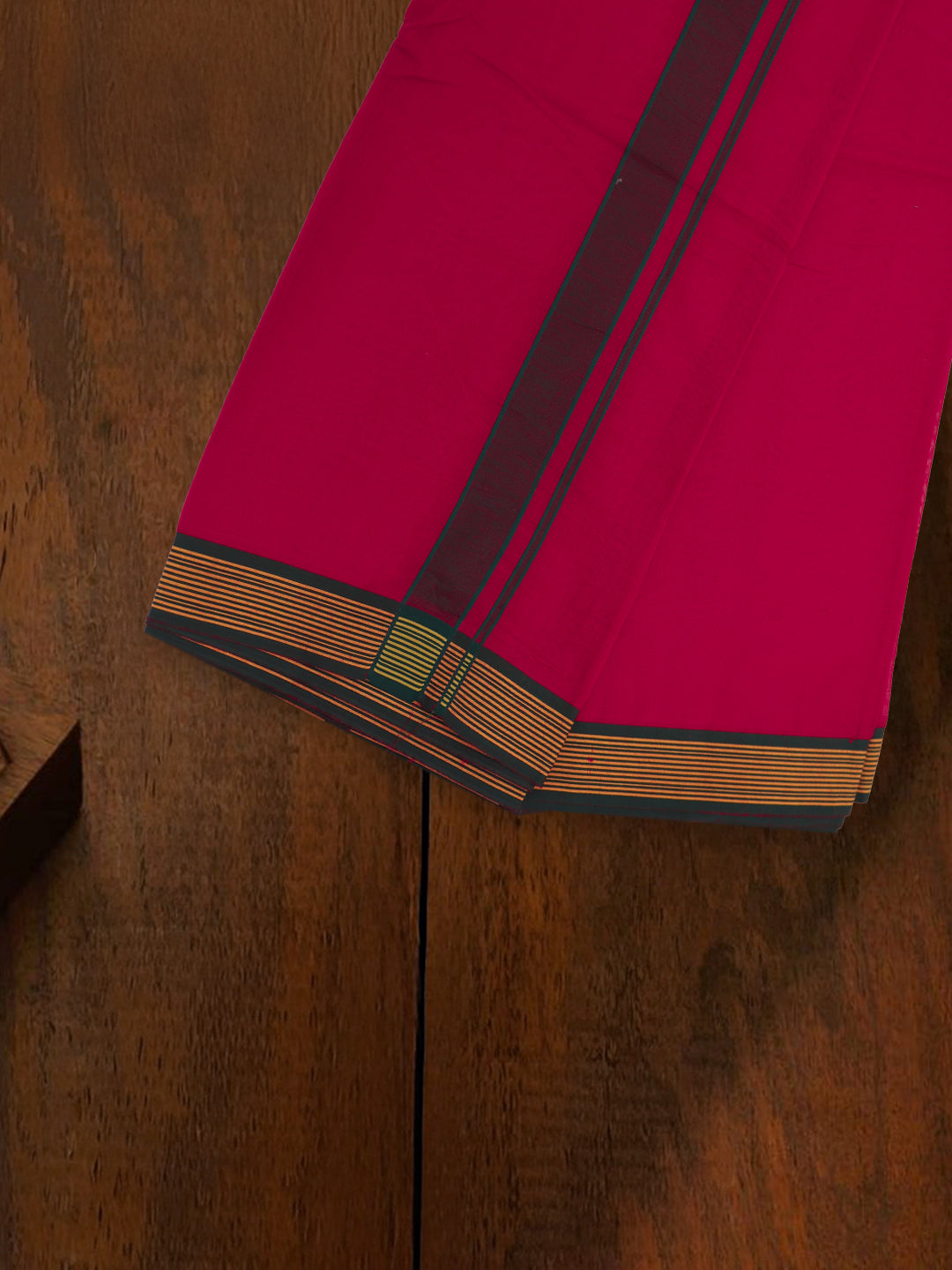 Men Panchakacham with Angavasthram Red (9+5) Thomala